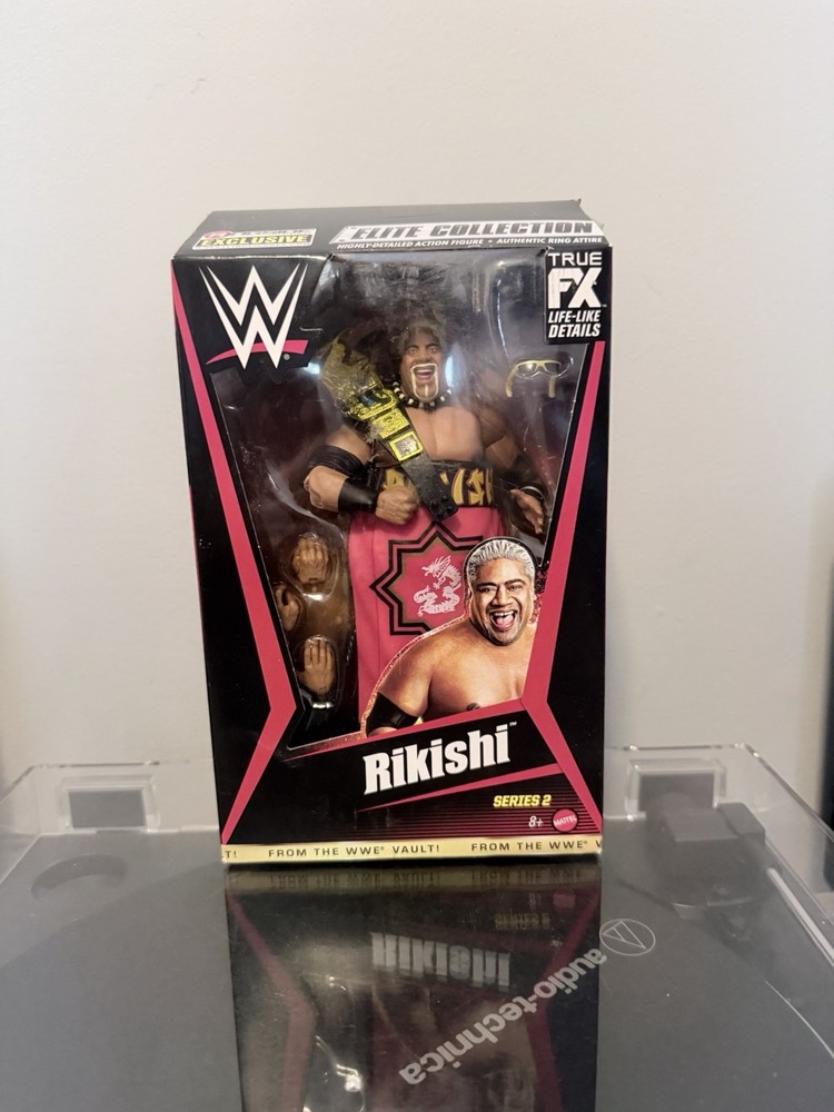 WWE Mattel Elite From The Vault Rikishi Ringside Exclusive Action Figure