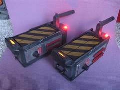 Custom 1:1 Ghostbusters Prop Ghost Trap Replica movie proton pack frozen empire