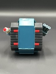 Zbots 1992 Galoob Micro Machines Warrior MEGABOT Toy Teal