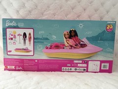 Barbie Lake Adventure Playset with 20+ Accessories Dolls Chairs Life Vests. New