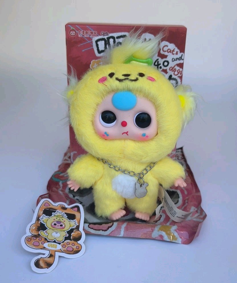 Baby Three Cats and Dogs Series Open Confirmed Pendant “Cheese”