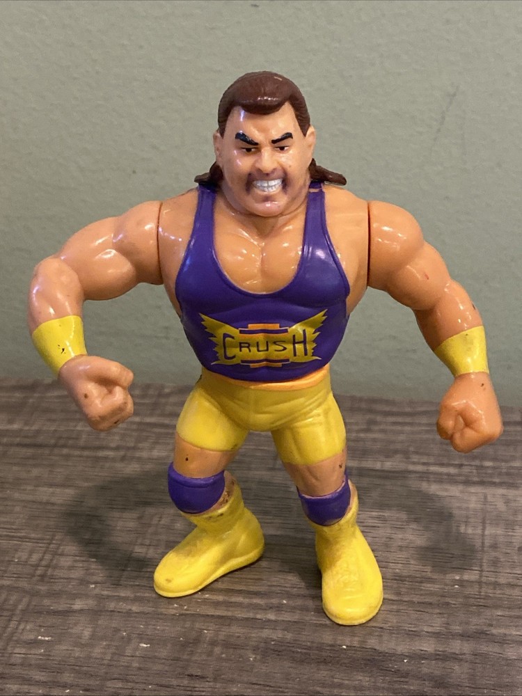 WWF Hasbro Crush WWE Mattel LJN Vintage Titan Sports Action Figure Action Work