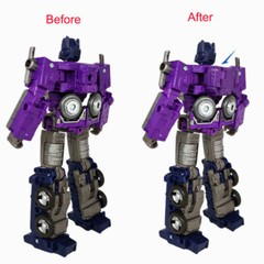 Backpack Upgrade Kit For OPs prime Earthrise Shattered Glass Red/Gray/Purple