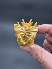 SD King Ghidorah Finger Puppet Chibi Marukoshi Yutaka Sofubi Godzilla
