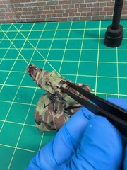 1/12 Scale Camo Jacket THIN Build Shirt 6″ Figure “US SELLER & I SHIP DAILY”
