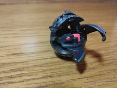 Bakugan Battle Brawlers Spin Dragonoid 620g Steel and Red ColorWay Spin Master