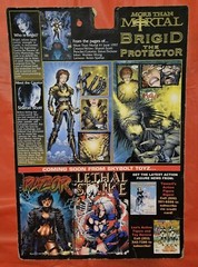 Lot 3 1990s Skybolt Action Figures Comics Brigid Double Impact Sisters Darkness