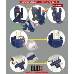 3D GO BETTER Leg Cover Foot Filler Upgrade Kit for Kingdom Pipes NEW Xmas Gift