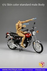 MCCToys 1/12 Male Flexible Figure Body Muscle Narrow Shoulder For 6″ Action Toy