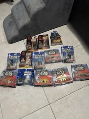 Star Wars Action Figure Lot Vintage 1999-2005 Episode I II III Micro Machines