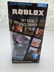 Roblox Deluxe Mystery Pk Series 2 Pet Show: Space Trainer 3″ Figure w/ Code New