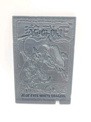 Yu-Gi-Oh! Kazuki Takahashi 1996 Mini Action Figure Blue Eyes White Dragon W/Card