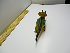 1999 Animal Planet Green Triceratops Dinosaur Jurassic Dino Figure
