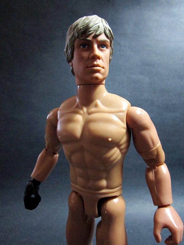 Star Wars 12″ 1/6 Luke skywalker Mark Hamill Head Sculpt & Body fr Gi Joe figure