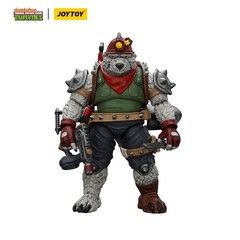 JOYTOY TMNT 1/18 action figures Dirtbag Groundchuck Rahzar toys model