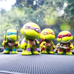 2026 new 4pcs ninja Turtle TMNT figure with movable joints Birthday for Kids