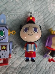 AUTHENTIC POP MART Labubu The Toys Series tin wind up robot princess pato
