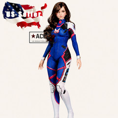 PHICEN 1/6 D.VA Bunny Anime Girl Female Seamless Figure Premium Complete Set
