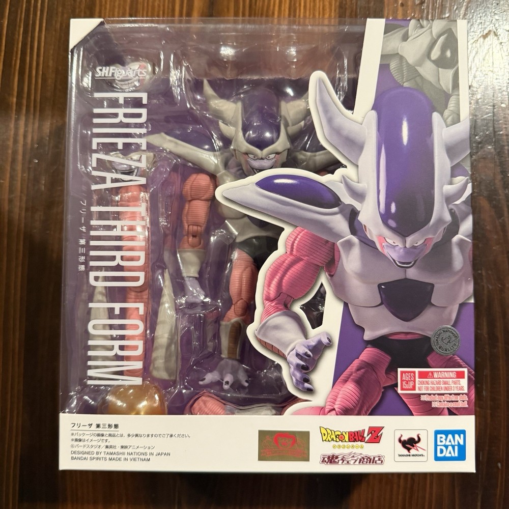 US NEW Bandai S.H.Figuarts Frieza Third Form Dragon Ball Z Action Figure