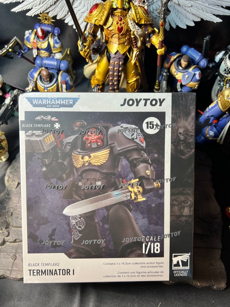 Joytoy Warhammer 40K Black Templars Terminator 1