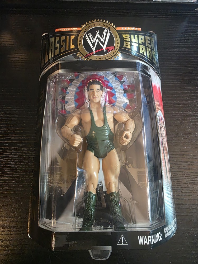WWE WWF Classic Superstars Chief Jay Strongbow Series 8 NEW