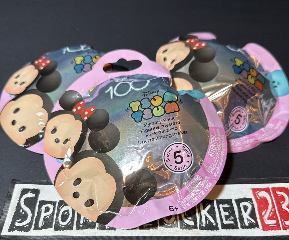 DISNEY TSUM TSUM – 100 YEARS OF WONDER SERIES 5 BLIND PACKS NEW SERIES 5 – NEW