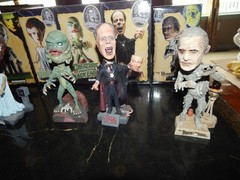 UNIVERSAL MONSTERS BOBBLEHEADS COMPLETE SET 7 NECA 2006 CREATURE PHANTOM MUMMY +