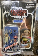 Star Wars TVC TPM Lot: Ratts Tyerell w/Pit Droid & Daultay Dofine NEW *Unpunched