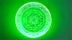 Marvel Doctor Strange Handheld 38cm LED Shine Magic Circle Disk Cosplay Props