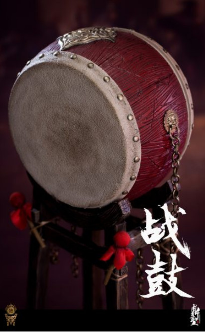 DINGSHENG Toys 1/6 Scale Ming Dynasty War Drum for 12″ Action Figures