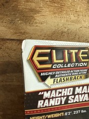 WWE Elite Collection: Macho Man Randy Savage Flashback Series 23 New 2013 G