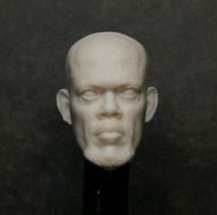 227 SAMUEL L JACKSON SHAFT NICK FURY MARVEL HERO custom HEADCAST ACTION FIGURE