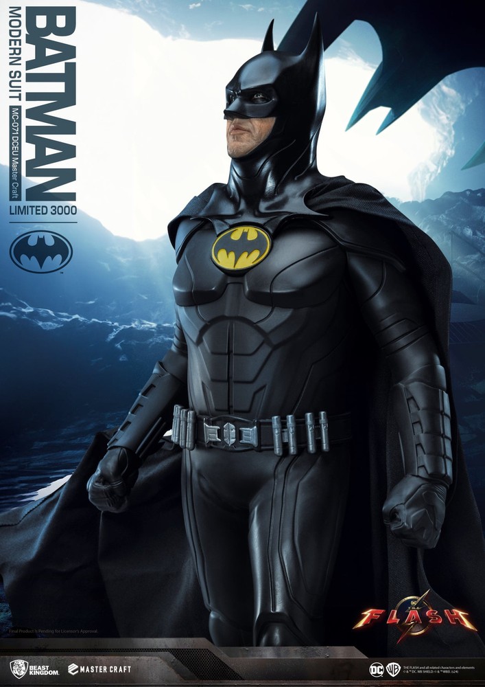 Beast Kingdom Batman Modern Suit The Flash Master Craft Statue