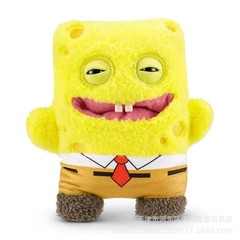 Fuggler Spongebob Patrick Star Plush Toys Funny Ugly Monster Tooth Birthday Gift