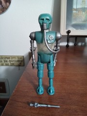 Vintage Star Wars 1980 2-1B Medical Droid Figure Complete NO REPRO SMILE NO COO!