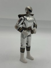 Mighty Morphin Power Rangers 1995 Silver Ranger Bandai Action Figure