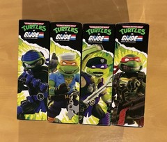 2026 Teenage Mutant Ninja Turtles X G.I.JOE Playmates Mikey, Donny, Leo, & Raph