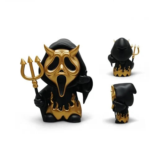 Culturefly Ghost Face Mystery Vinyl Gold Devil Chase And Goodbye