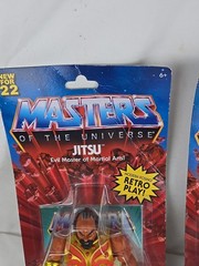 Masters of the Universe Origins Sorceress & Jitsu Lot of 2 NIB 2022 Retro Play