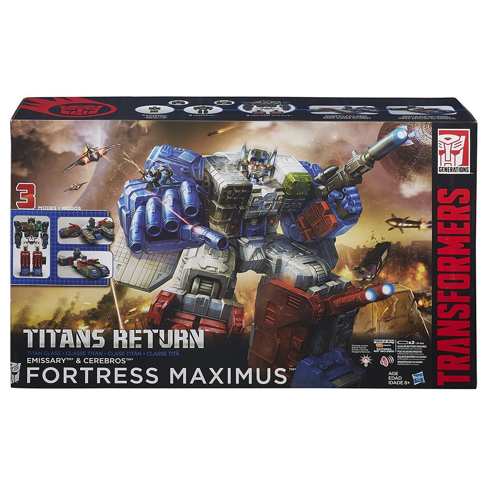 Transformers Titans Return Titan Class Fortress Maximus NEW! 24″ TALL IN STOCK!