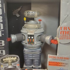 Lost In Space Trendmasters Robot B-9 Action Figure In Box 1997 Classic Series
