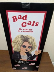 NECA Bride of Chucky Life-Size 1:1 Scale Tiffany Doll Replica Bad Gals Box