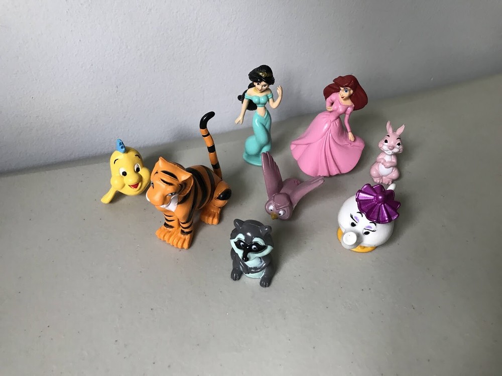 My Busy Books Pretty Princess Replacement Figures 8 Count PVC Plastic