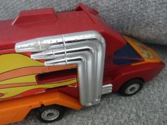 Transformers RODIMUS PRIME figure INCOMPLETE rubber 1986 Hasbro Vintage 7″ G1