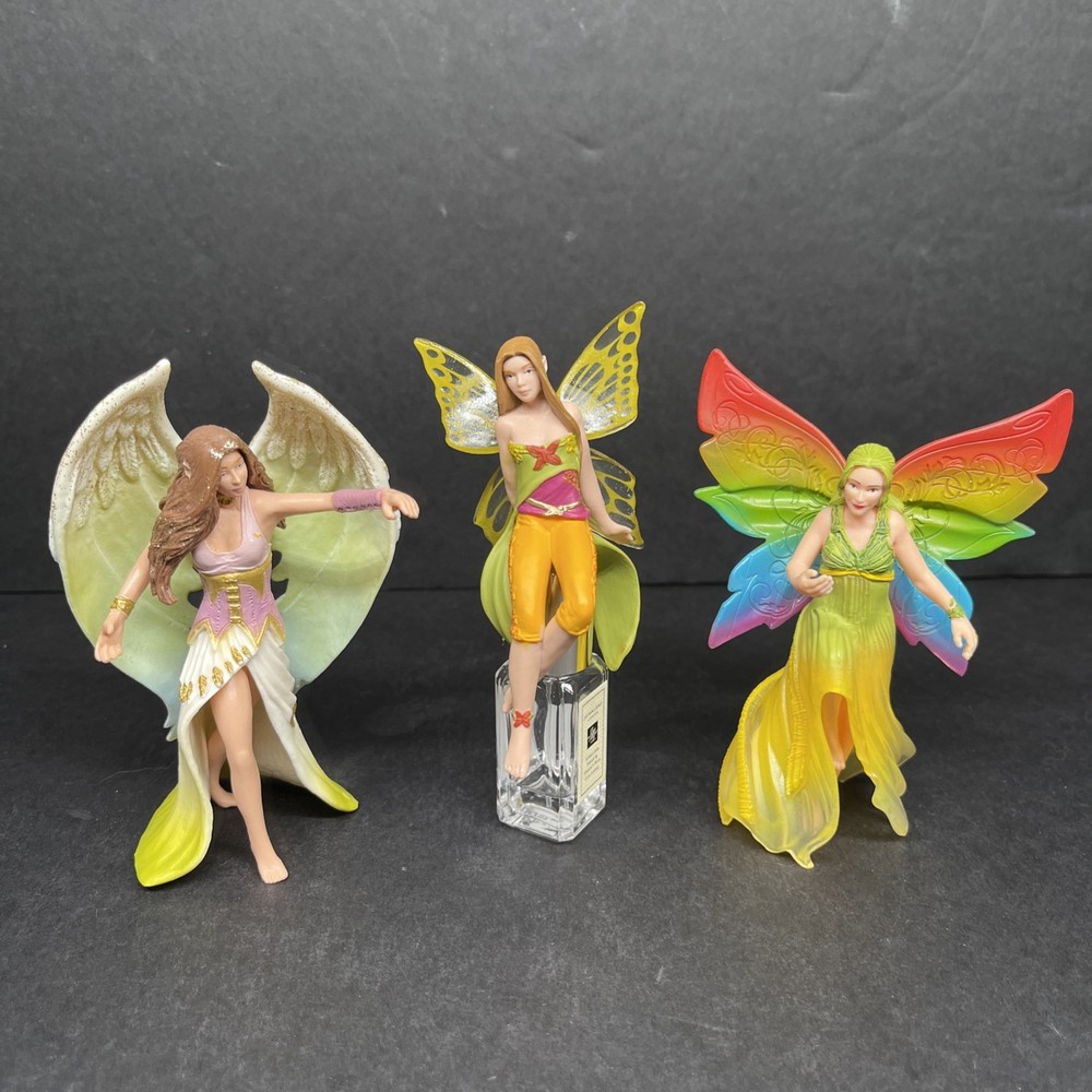 Schleich Bayala Sanjeela Fairy Figurines Lot Of 3 Retired