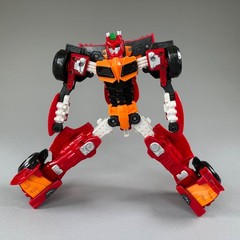 Hello Carbot Auto Sonic Autosonic Transforming Robot Racing Car Figure Toy 🇺🇸