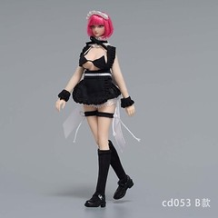 cdtoys cd053 1/12 Maid Clothes Set Costume Model Fit 6” Action Figure