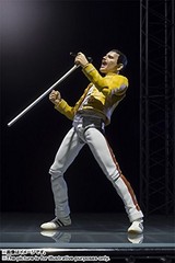 Freddie Mercury, approximately 140mm tall, TAMASHII NATIONS S.H.Figuarts