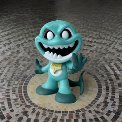 Poppy Playtime Official Nightmare Critters ~4 Figs Sparkle Black RARE Baba Chops