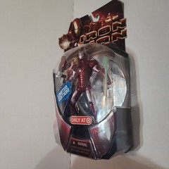 IRON MAN 3 RED & SILVER ARMOR TARGET ONLY 2008 MARVEL 6” Figure Limited Edition